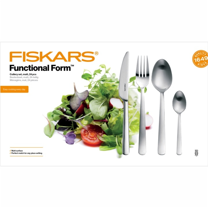 Fiskars Bestikksett med 24 deler i gaveeske i gruppen HJEM, HUS OG HAGE / Kjøkkenutstyr / Annet kjøkkenutstyr hos TP E-commerce Nordic AB (38-87356)