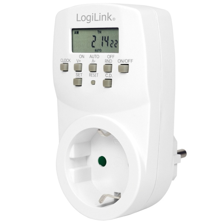 LogiLink Inomhustimer Digital 1800W i gruppen HJEM, HUS OG HAGE / El og belysning / Timer hos TP E-commerce Nordic AB (38-87667)