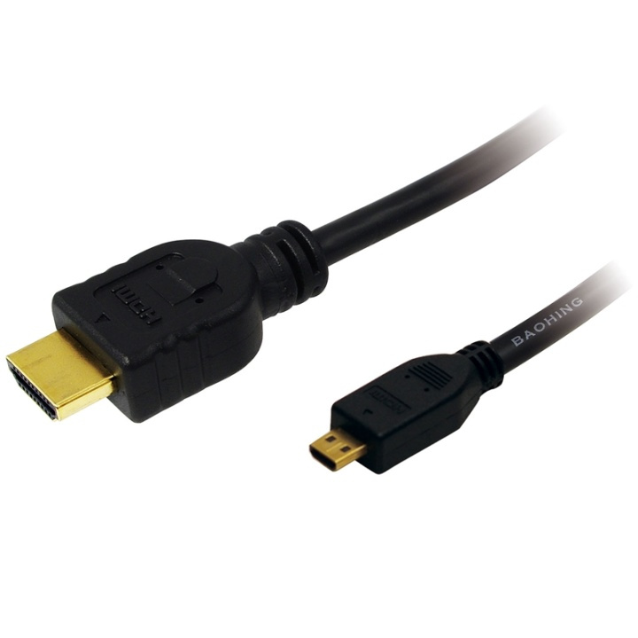 LogiLink Micro-HDMI-kabel 1 m i gruppen Elektronikk / Kabler og adaptere / HDMI / Kabler hos TP E-commerce Nordic AB (38-87672)