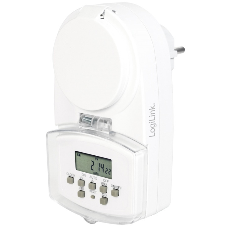 LogiLink Utendørs timer Digital 1800W IP44 i gruppen HJEM, HUS OG HAGE / El og belysning / Timer hos TP E-commerce Nordic AB (38-87690)
