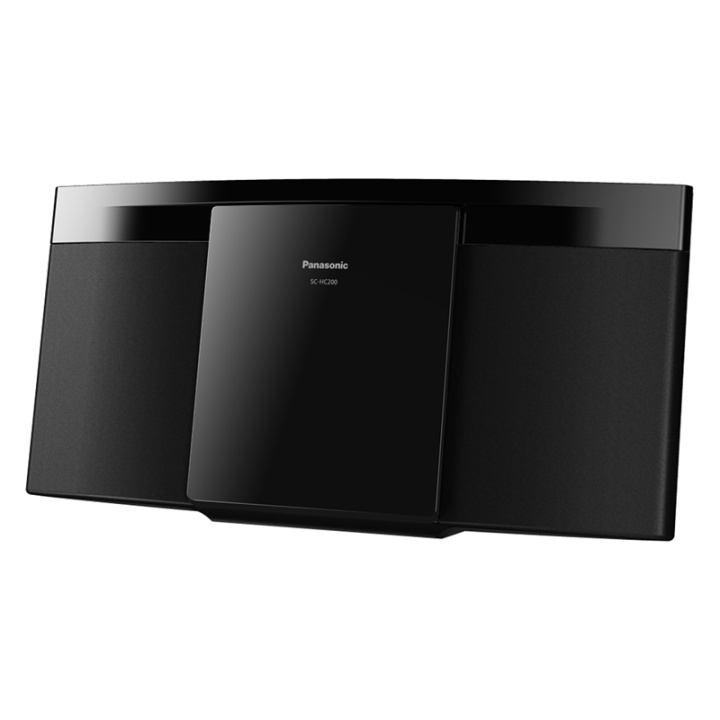 Panasonic Kompakt veggmontert mikrostereo svart i gruppen Elektronikk / Lyd & Bilde / Hjemmekino, HiFi og bærbar / Kompakt Stereo & Platespillere hos TP E-commerce Nordic AB (38-87851)
