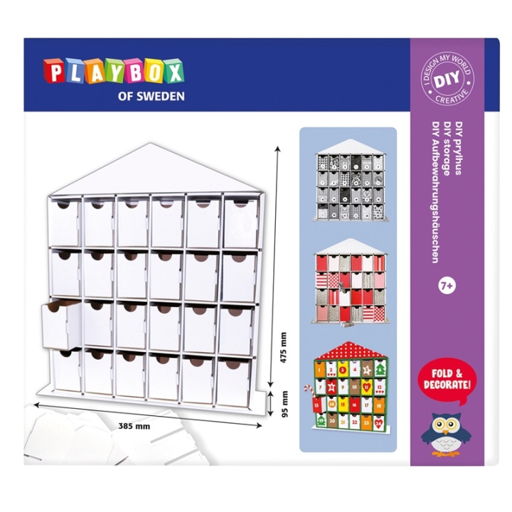 Playbox DIY-hus for hobbyartikler i gruppen LEKER, BARN OG BABY / Leker / Eksperiment & DIY hos TP E-commerce Nordic AB (38-87961)