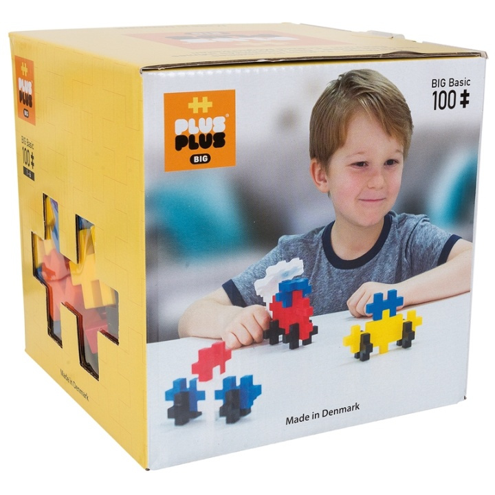 Plus-Plus Big Basic Mix/100 stk i gruppen LEKER, BARN OG BABY / Leker / Byggeleker / Byggeklosser hos TP E-commerce Nordic AB (38-87968)