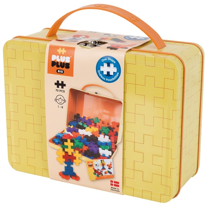 Plus-Plus Stor metallkoffert/Basic i gruppen LEKER, BARN OG BABY / Leker / Byggeleker / Byggeklosser hos TP E-commerce Nordic AB (38-87969)