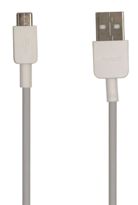 Huawei microUSB kabel, 1 m, Vit, Bulk i gruppen SMARTTELEFON & NETTBRETT / Ladere og Kabler / Kabler / Kabler microUSB hos TP E-commerce Nordic AB (38-88046)