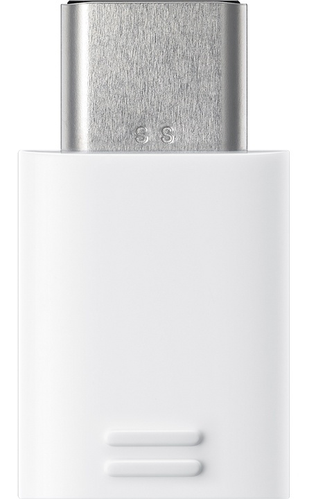 Samsung Adapter microUSB till USB-C, Vit, Bulk i gruppen SMARTTELEFON & NETTBRETT / Ladere og Kabler / Adaptere hos TP E-commerce Nordic AB (38-88050)