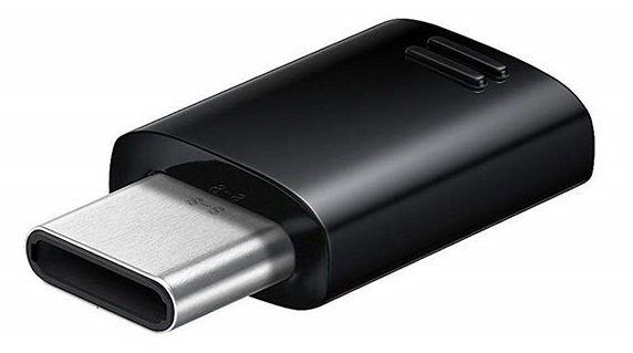 Samsung Adapter GH98-41290A microUSB til USB-C, svart, bulk i gruppen SMARTTELEFON & NETTBRETT / Ladere og Kabler / Adaptere hos TP E-commerce Nordic AB (38-88051)