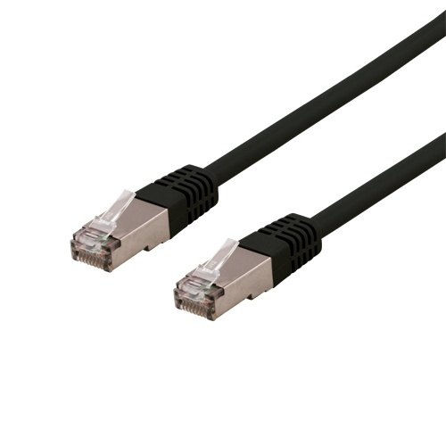 DELTACO S/FTP Cat6 patchkabel, 20m, 250MHz, Delta-sertifisert, LSZH, svart i gruppen Datautstyr / Kabler og adaptere / Nettverk / Cat6 hos TP E-commerce Nordic AB (38-88230)