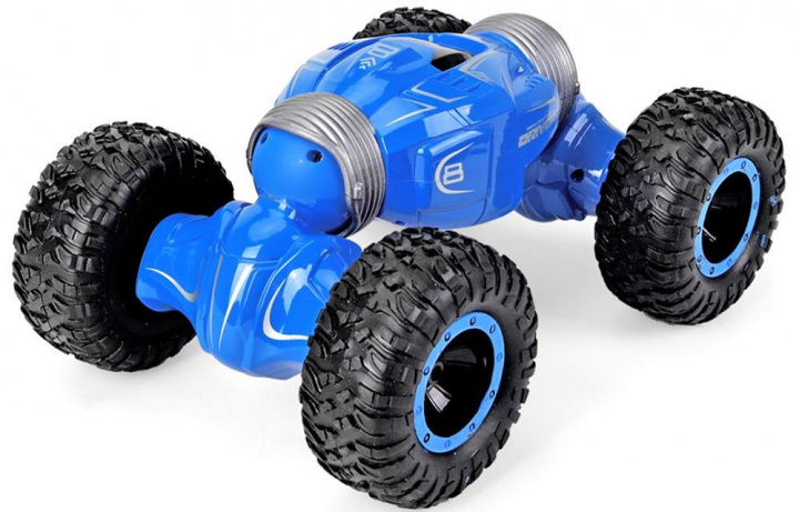 JJRC Q70 Twister Stunt, transformerende radiostyrt bil, 2,4G, 1:16, blå i gruppen LEKER, BARN OG BABY / Radiostyrt / Radiostyrte biler hos TP E-commerce Nordic AB (38-88254-BL)