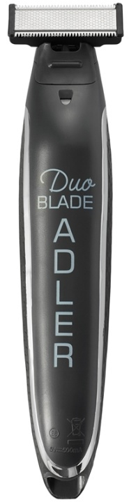 Adler AD 2922 Skjeggtrimmer med USB-lading i gruppen HELSE OG SKJØNNHET / Hår & styling / Barbering og trimming / Skjeggtrimmere og tilbehør hos TP E-commerce Nordic AB (38-88259)