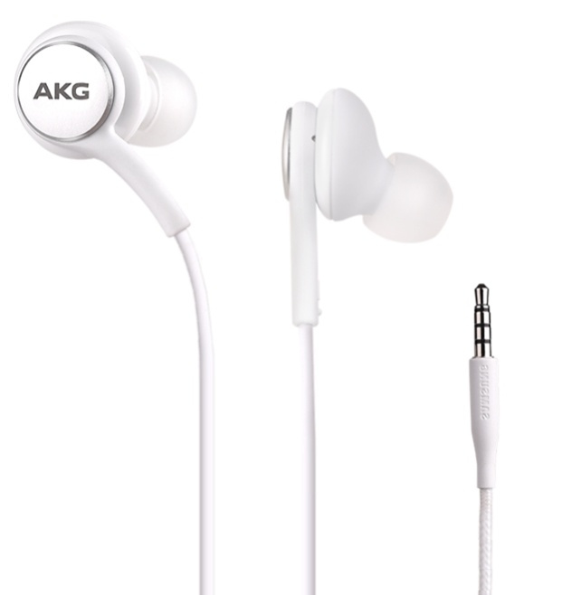 AKG Hörlurar med mikrofon, In-Ear till Samsung, Vit, Bulk i gruppen Elektronikk / Lyd & Bilde / Hodetelefoner & Tilbehør / Hodetelefoner hos TP E-commerce Nordic AB (38-88287)