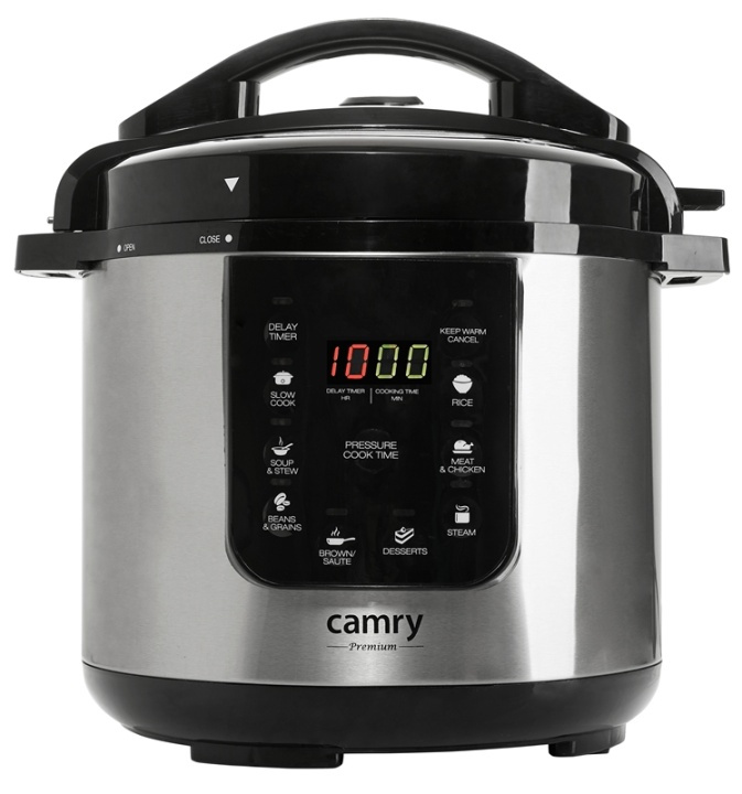 Camry CR 6409 Trykkoker i gruppen HJEM, HUS OG HAGE / Husholdningsapparater / Slowcookers hos TP E-commerce Nordic AB (38-88312)