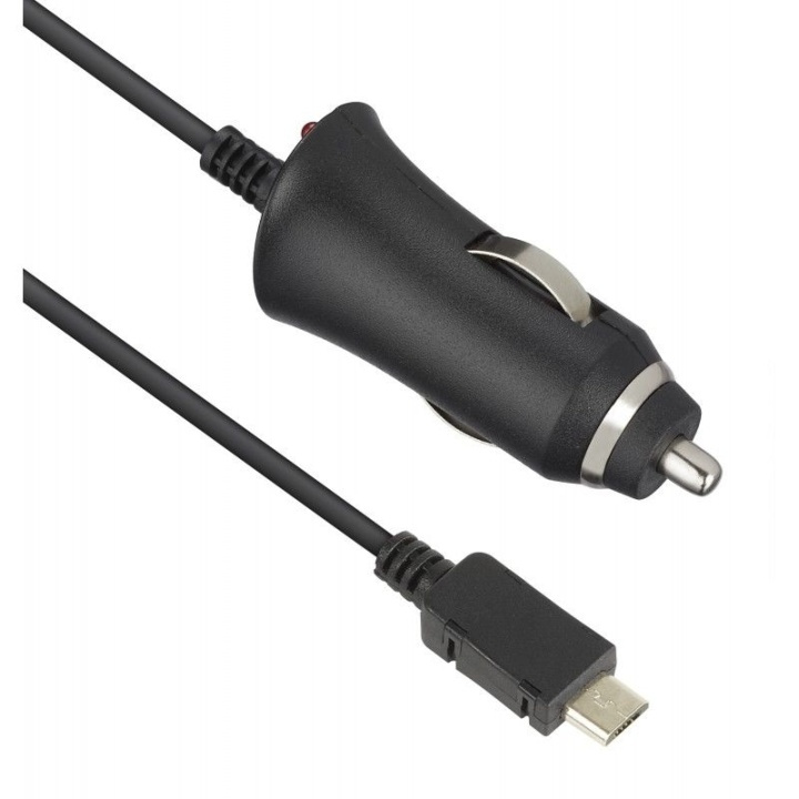 Billader mikro-USB 0,7A, svart i gruppen SMARTTELEFON & NETTBRETT / Ladere og Kabler / Billader / Billader microUSB hos TP E-commerce Nordic AB (38-88422)