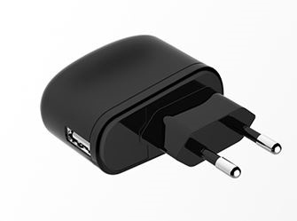 Väggladdare USB 1A, Svart i gruppen SMARTTELEFON & NETTBRETT / Ladere og Kabler / Vegglader / Vegglader USB hos TP E-commerce Nordic AB (38-88423)