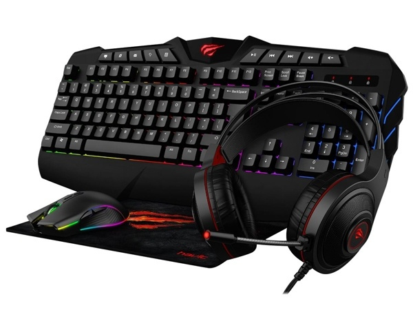 Havit 4in1 Gaming-pakke i gruppen Datautstyr / GAMING / Musematter hos TP E-commerce Nordic AB (38-88466)