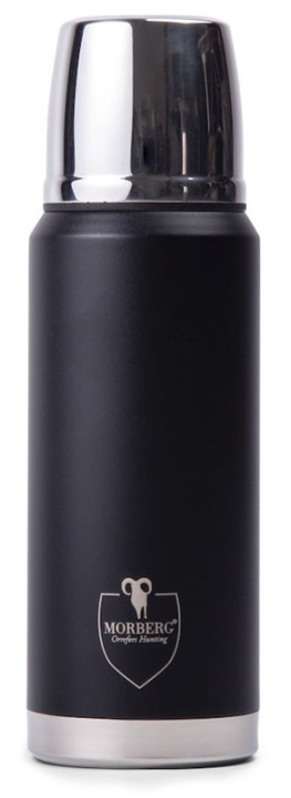 Morberg Orrefors Hunting termoflaske 75 cl, svart i gruppen SPORT, FRITID & HOBBY / Friluftsliv / Termoser og flasker hos TP E-commerce Nordic AB (38-88543)