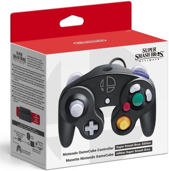 NintendoNintendo GameCube Controller Super Smash Bros Edt (Switch) i gruppen Elektronikk / TV-spill & tilbehør / Nintendo Switch / Tilbehør hos TP E-commerce Nordic AB (38-88561)