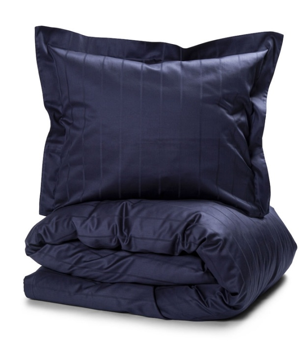 Sengesett 150x210 Liverpool Satin, Navy i gruppen HJEM, HUS OG HAGE / Innredning / Sengetøy hos TP E-commerce Nordic AB (38-88626)