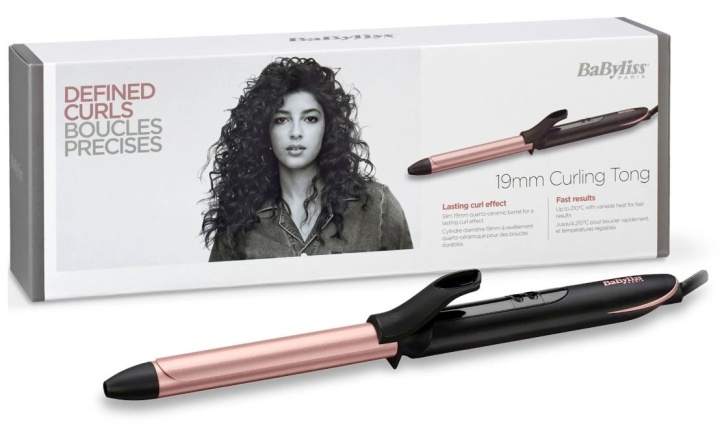 Babyliss C450E Krølltang 19 mm med 6 varmemodus i gruppen HELSE OG SKJØNNHET / Hår & styling / Stylingverktøy / Krølltenger hos TP E-commerce Nordic AB (38-88645)