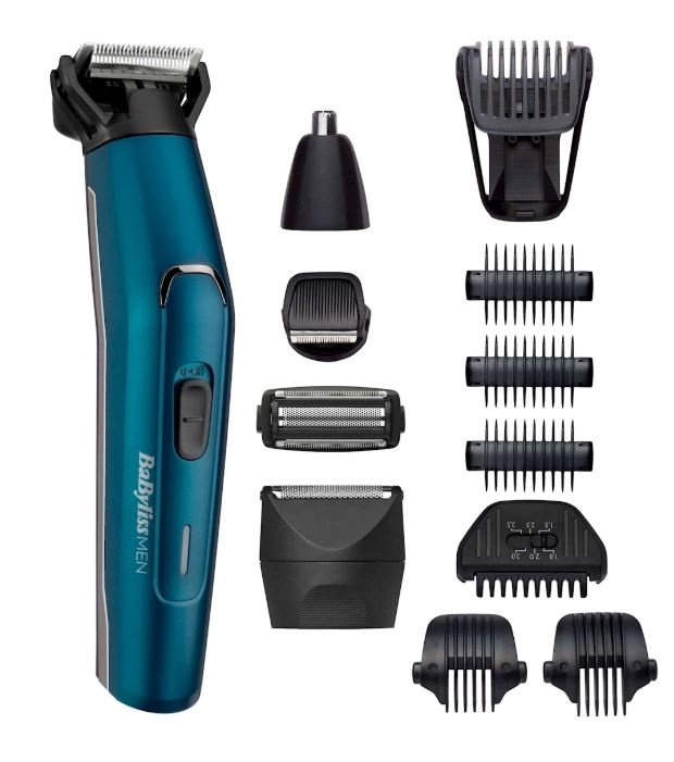 Babyliss MT890E 12-i-1 multitrimmer i japansk stål i gruppen HELSE OG SKJØNNHET / Hår & styling / Barbering og trimming / Hårtrimmere hos TP E-commerce Nordic AB (38-88661)