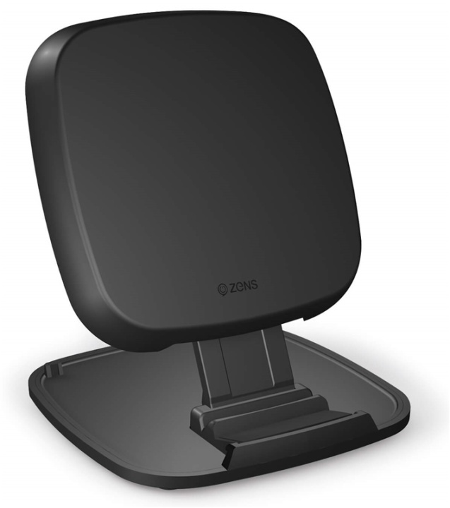 Zens trådløs Qi-lader med stativ, 10 W hurtiglading, svart, i løsvekt i gruppen SMARTTELEFON & NETTBRETT / Ladere og Kabler / Trådløs lader QI hos TP E-commerce Nordic AB (38-88749)