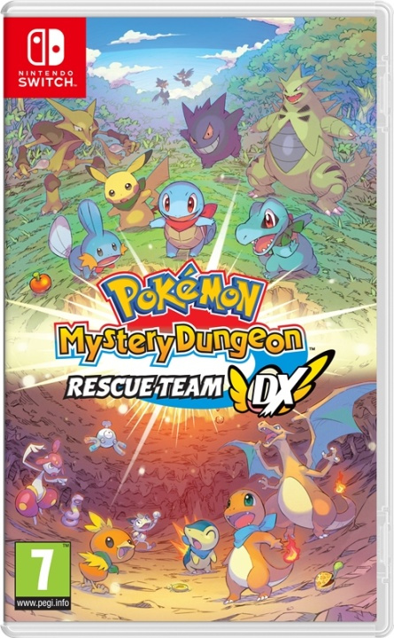 Pokémon Mystery Dungeon: Rescue Team DX (Switch) i gruppen Elektronikk / TV-spill & tilbehør / Nintendo Switch / Tilbehør hos Teknikproffset Nordic AB (38-88779)