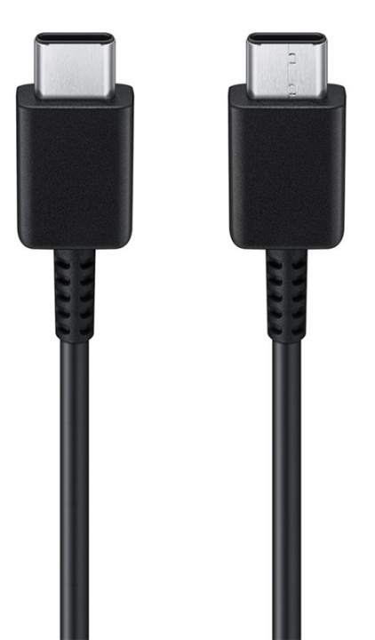 Samsung EP-DA905BBE USB-C till USB-C kabel, 1m, Svart, Bulk i gruppen SMARTTELEFON & NETTBRETT / Ladere og Kabler / Kabler / Kabler type C hos TP E-commerce Nordic AB (38-88846)