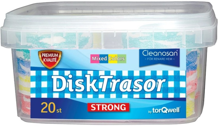Cleanosan 20-pack hållbara disktrasor i gruppen HJEM, HUS OG HAGE / Rengjøringsprodukter / Rengjøringstilbehør hos TP E-commerce Nordic AB (38-89061)