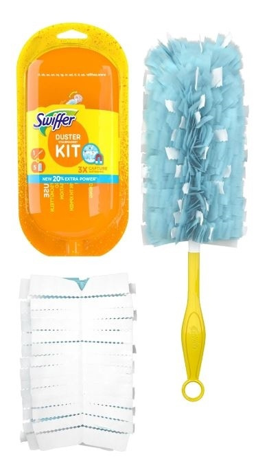 Swiffer Dammvippa med 5st Refillers i gruppen HJEM, HUS OG HAGE / Rengjøringsprodukter / Rengjøringstilbehør hos TP E-commerce Nordic AB (38-89080)