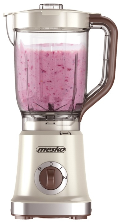 Mesko MS 4079 Blender 1,8L, Beige i gruppen HJEM, HUS OG HAGE / Husholdningsapparater / Matprosessorer og kjøkkenassistenter / Miksere og blendere hos TP E-commerce Nordic AB (38-89210)
