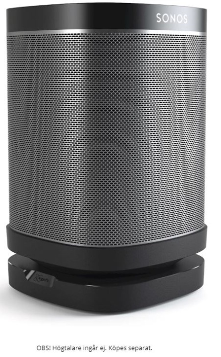 Vogel SOUND 4113 Bordstativ SonosPlay1/3, svart i gruppen Elektronikk / Lyd & Bilde / Høyttalere & tilbehør / Høyttalerstativ hos TP E-commerce Nordic AB (38-89222)