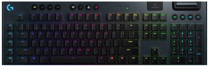 Logitech G915 Trådlöst mekaniskt gamingtangentbord i gruppen Datautstyr / GAMING / Tastatur hos TP E-commerce Nordic AB (38-89454)