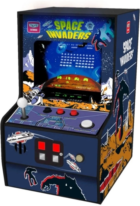 My Arcade Micro Player Space Invaders i gruppen Elektronikk / TV-spill & tilbehør / Andre spill hos TP E-commerce Nordic AB (38-89488)