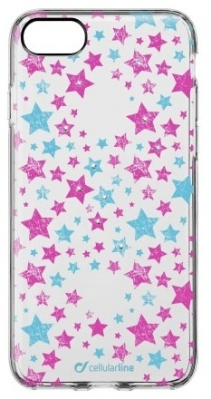 CellularLine Stars, TPU-skall til iPhone 7/8/SE (2. generasjon) i gruppen SMARTTELEFON & NETTBRETT / Mobilbeskyttelse / Apple / iPhone 7 / Deksel hos TP E-commerce Nordic AB (38-89522)