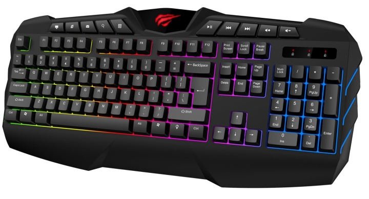Havit bakbelyst spilltastatur i gruppen Datautstyr / GAMING / Tastatur hos TP E-commerce Nordic AB (38-89533)