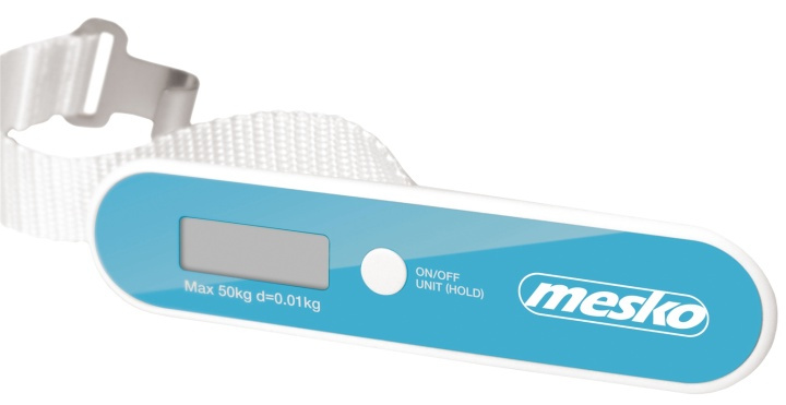 Mesko MS 8147 Bagasjevekt, blå i gruppen SPORT, FRITID & HOBBY / Reise / Bagasjevekter hos TP E-commerce Nordic AB (38-89584)