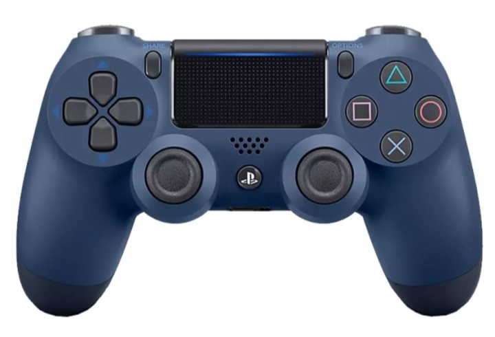 Sony DualShock 4 V2 (PS4) (Original), Midnight Blue i gruppen Elektronikk / TV-spill & tilbehør / Sony PlayStation 4 hos TP E-commerce Nordic AB (38-89586)