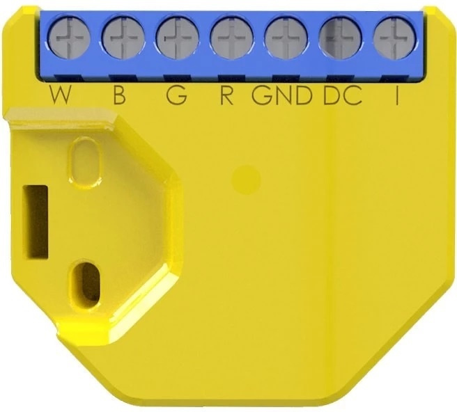 Shelly RGBW2 LED smart LED-kontroller med 4 kanaler og WiFi i gruppen HJEM, HUS OG HAGE / Smarthus / Smart belysning hos TP E-commerce Nordic AB (38-89589)