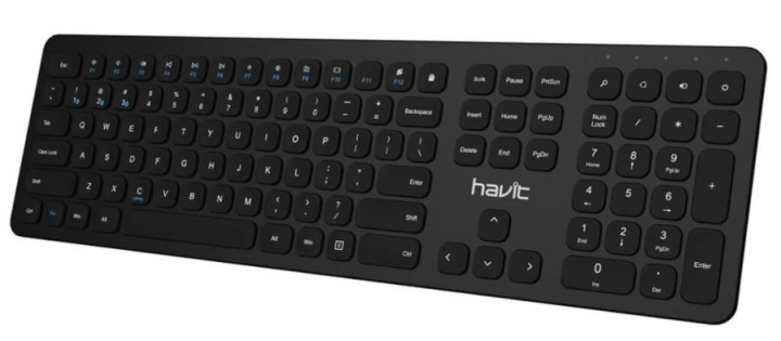 Havit Proline KB235BT Trådlöst tangentbord för flera enheter i gruppen Datautstyr / Mus & Tastatur / Tastatur / Trådløs hos TP E-commerce Nordic AB (38-89684)