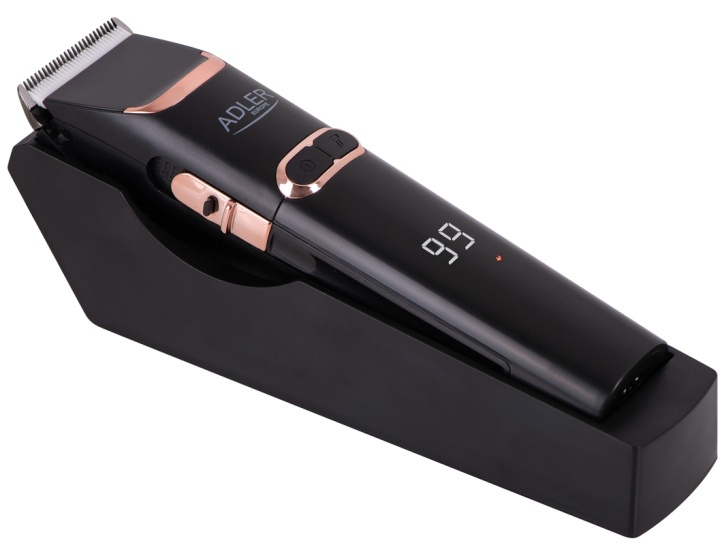Adler AD 2832 Hårtrimmer med LCD-skjerm i gruppen HELSE OG SKJØNNHET / Hår & styling / Barbering og trimming / Hårtrimmere hos TP E-commerce Nordic AB (38-89701)