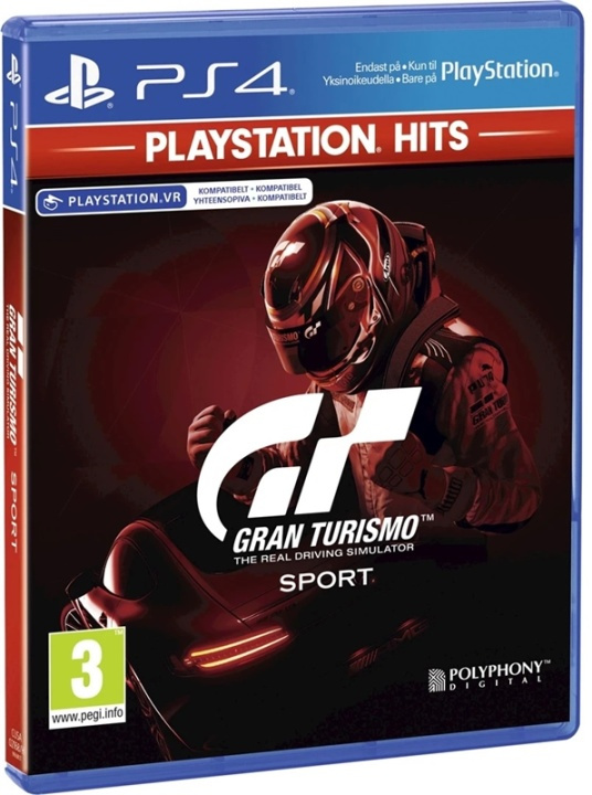 PS4 Gran Turismo Sport HITS i gruppen Elektronikk / TV-spill & tilbehør / Sony PlayStation 4 hos TP E-commerce Nordic AB (38-89766)