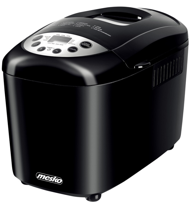 Mesko MS 6022 Bakemaskin - 15 programmer i gruppen HJEM, HUS OG HAGE / Husholdningsapparater / Øvrige husholdningsapparater hos TP E-commerce Nordic AB (38-89852)