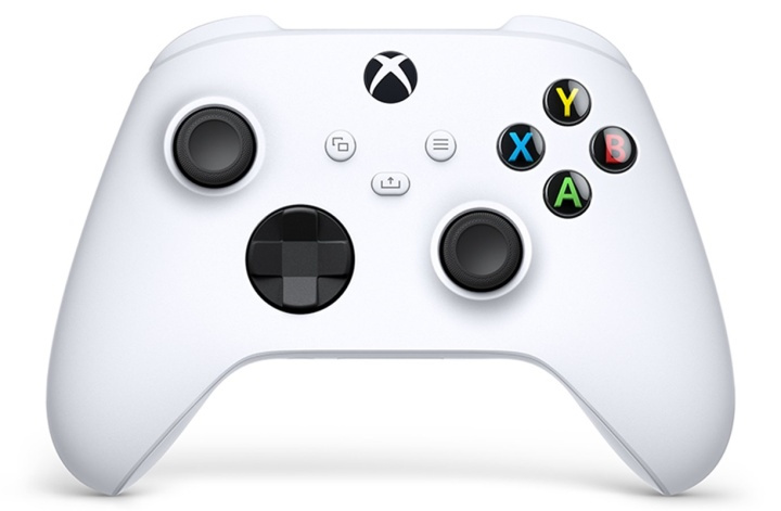 Microsoft trådløs kontroller for Xbox Series X/S og One, hvit i gruppen Elektronikk / TV-spill & tilbehør / Xbox One / Tilbehør hos TP E-commerce Nordic AB (38-89906)