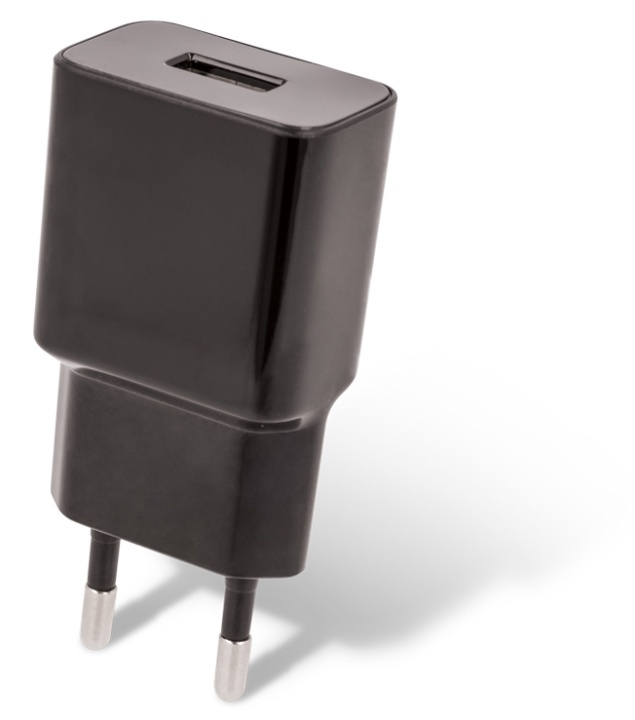 Maxlife vegglader MXTC-01 USB (1A) + microUSB-kabel, svart i gruppen SMARTTELEFON & NETTBRETT / Ladere og Kabler / Vegglader / Vegglader microUSB hos TP E-commerce Nordic AB (38-90072)
