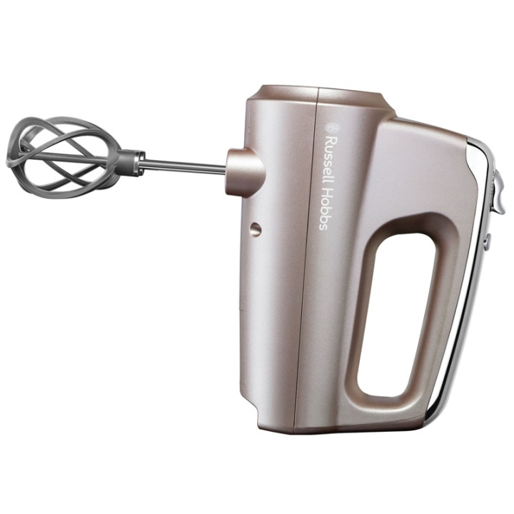 Russell Hobbs Swirl Smoky Quartz elektrisk visp i gruppen HJEM, HUS OG HAGE / Husholdningsapparater / Matprosessorer og kjøkkenassistenter / Håndmiksere hos TP E-commerce Nordic AB (38-90183)