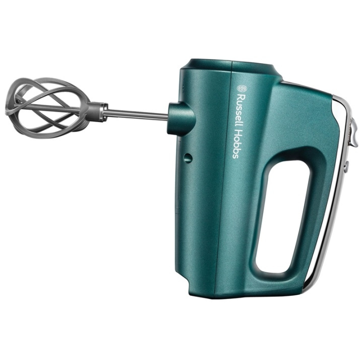 Russell Hobbs Elvisp Swirl Turquoise i gruppen HJEM, HUS OG HAGE / Husholdningsapparater / Matprosessorer og kjøkkenassistenter / Håndmiksere hos TP E-commerce Nordic AB (38-90184)