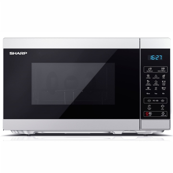 Sharp Mikrobølgeovn 20l Digital panel med grillfunksjon i gruppen HJEM, HUS OG HAGE / Husholdningsapparater / Mikrobølgeovner hos TP E-commerce Nordic AB (38-90224)