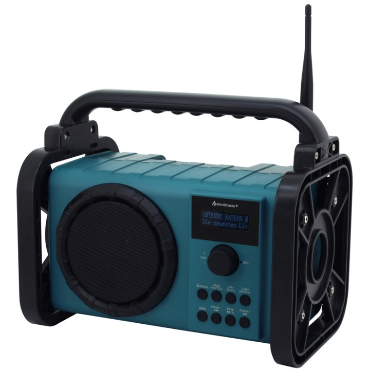 Soundmaster Slitesterk DAB+/FM-radio med Bluetooth på arbeidsplassen i gruppen HJEM, HUS OG HAGE / Verktøy / Annet verktøy og tilbehør hos TP E-commerce Nordic AB (38-90301)