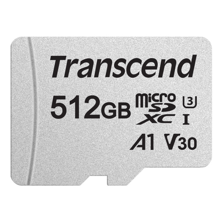 Transcend microSDXC 512GB U3 (R95/W40) i gruppen Elektronikk / Lagringsmedia / Minnekort / MicroSD/HC/XC hos TP E-commerce Nordic AB (38-90444)