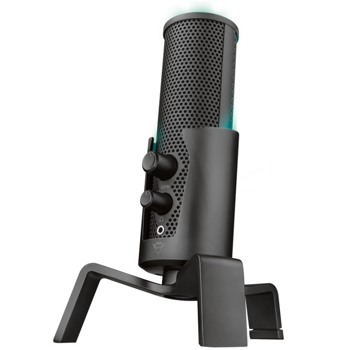 GXT 258 Furu 4in1 Streaming microphone i gruppen Datautstyr / Datamaskin Tilbehør / Mikrofoner hos TP E-commerce Nordic AB (38-90471)